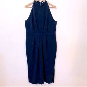 Office dress - COOPER ST Navy Halter Neck Midi Dress Size 12​​